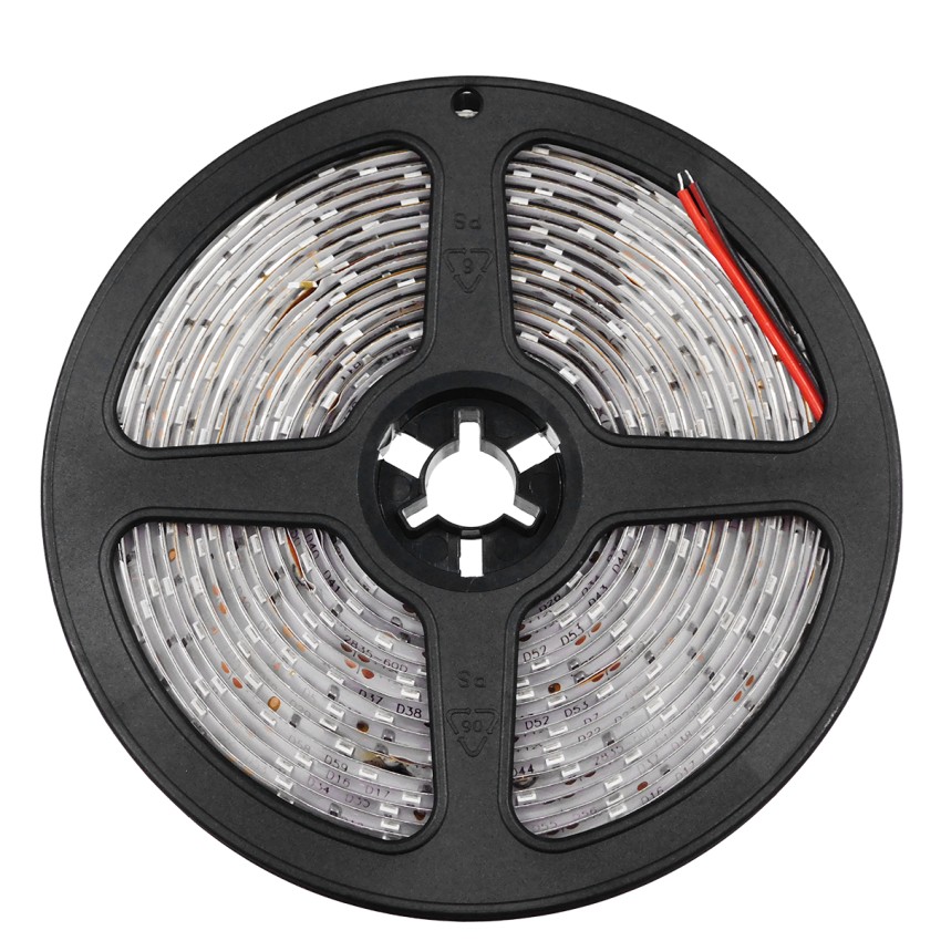 Ταινία LED SMD 2835 5m 4.8W/m 60LED/m 412lm/m 120° DC 12V Αδιάβροχη IP65 Πράσινο
