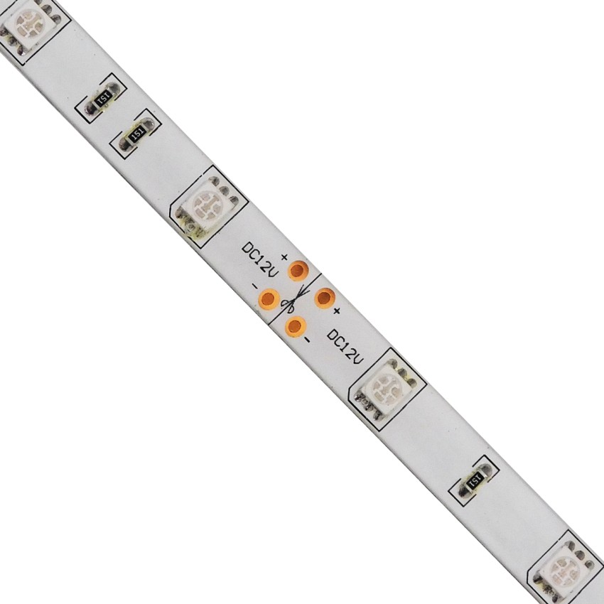 Ταινία LED SMD 5050 5m 7.2W/m 30LED/m 727lm/m 120° DC 12V Αδιάβροχη IP65 Κόκκινο