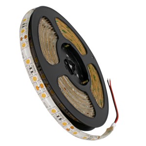 Ταινία LED SMD 5050 5m 14.4W/m 60LED/m 1497lm/m 120° DC 12V Αδιάβροχη IP65 Θερμό Λευκό 3000K