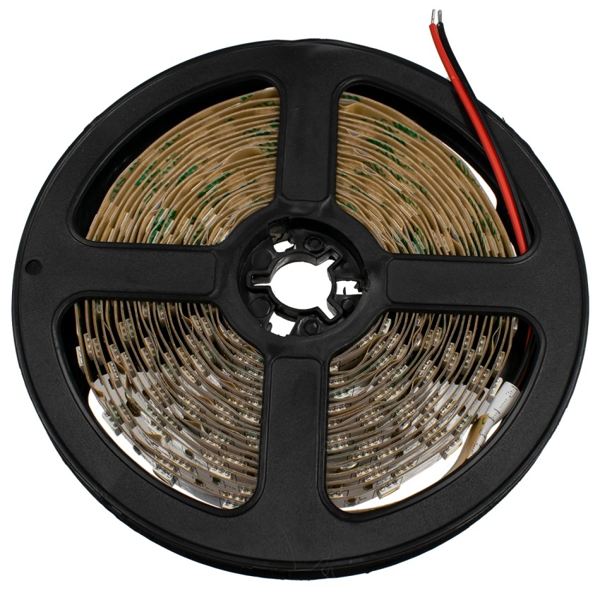 GLOBOSTAR® LUMAR  Ταινία LED 14.4W/m 1440lm/m 120° DC 24V IP20 60 x SMD5050 Chip/m Φυσικό Λευκό 4500K Dimmable - Μ500 x Π1 x Υ0.2cm - Ρολό 5 Μέτρων