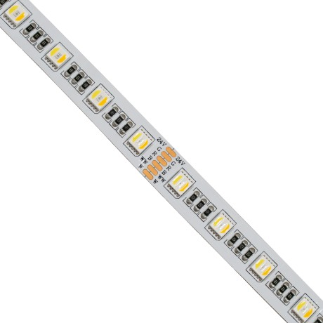 Ταινία LED SMD 5050 RGBW+WW 5in1, 20.4W/m, 60LED/m, Ψυχρό & Θερμό Λευκό και RGB, DC 24V, IP20 – Ρολό 5 Μέτρων