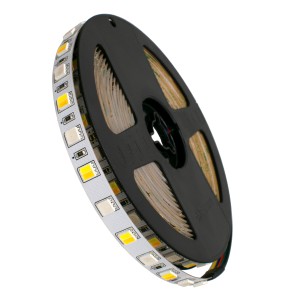 Πολύχρωμη Ταινία LED SMD 5050 RGBW + WW, 5 μέτρα, 18W/m, 72LED/m, 120° DC 24V, Ιδανικό για Ψυχρό & Θερμό Λευκό και RGB