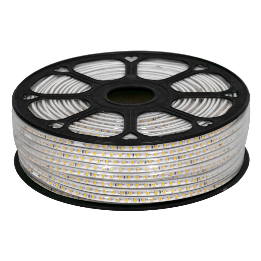 Slim Ταινία Μονής Σειράς Epistar LED SMD 2835 1m 12W/m 96LED/m 1572lm/m 120° DC 230V Αδιάβροχη IP68 Ultra Θερμό Λευκό 2200K Dimmable