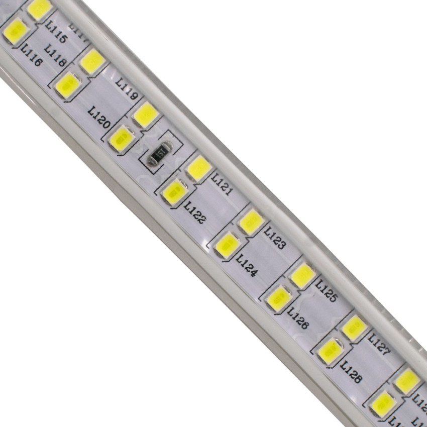 GLOBOSTAR® EPIWIDE  Ταινία LED 24W/m 3120lm/m 120° DC 220-240V Αδιάβροχη IP65 180 x SMD2835 Chip/m Ψυχρό Λευκό 6000K Dimmable - M100 x Π1.7 x Υ0.7cm