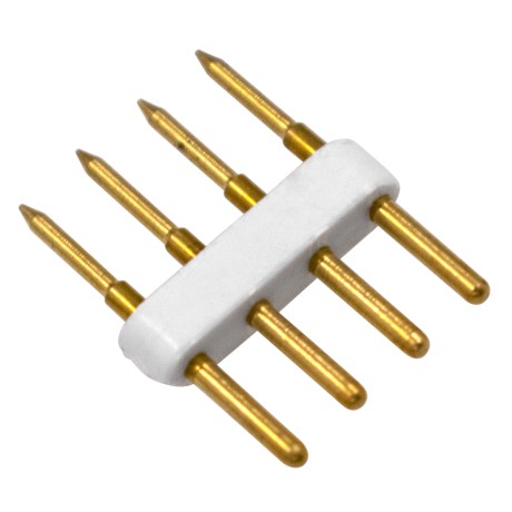 Σύνδεσμος Καρφάκι Wide Ταινίας Διπλής Σειράς RGB LED 4 Pin