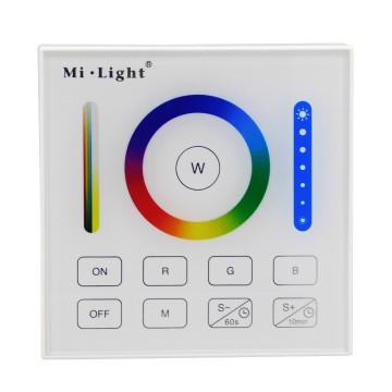 Mi-Light B0 LED RGBW+WW+CCT Smart Ασύρματο Χειριστήριο Αφής 2.4G RF Φορητό/Τοίχου με Μπαταρία για όλα τα Mi-Light Controller Box