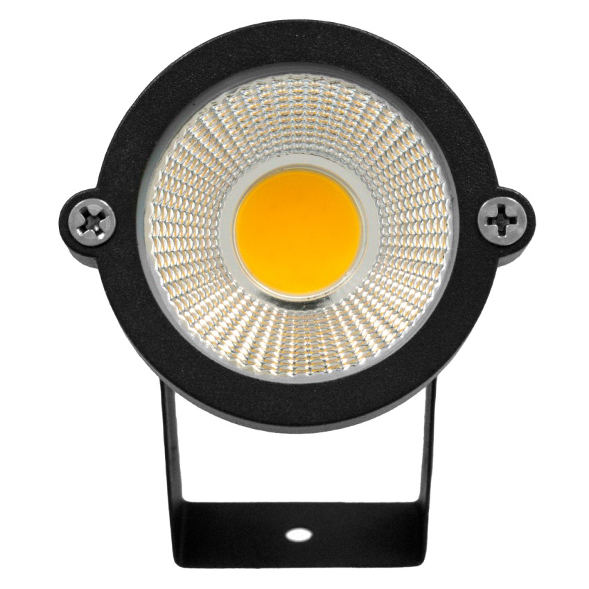 GLOBOSTAR® TREELIGHT-COBO  Σποτ Φωτισμού για Φυτά - Δέντρα LED 10W 1000lm 35° DC 12-24V Αδιάβροχο IP65 Ultra Θερμό Λευκό 2200K Dimmable - Μαύρο - Μ6 x Π6 x Υ12.5cm