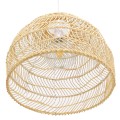 GLOBOSTAR® MALIBU  Boho Κρεμαστό Φωτιστικό Οροφής με Ντουί 1 x E27 AC 220-240V IP20 - Μπεζ - Μ40 x Π40 x Υ35cm