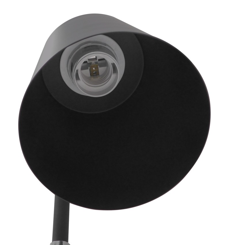 GLOBOSTAR® RIBBON  Μοντέρνο Επιδαπέδιο Φωτιστικό με Ντουί 1 x E27 AC 220-240V IP20 - Μαύρο & Μπεζ - Μ13 x Π13 x Υ164cm
