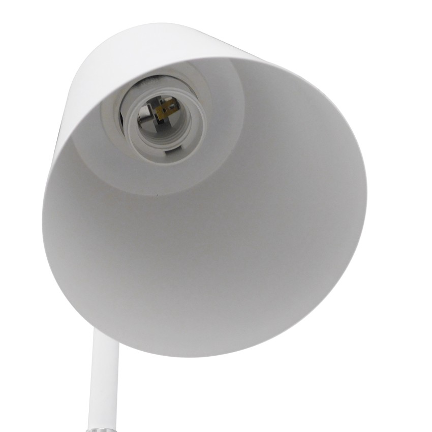GLOBOSTAR® RIBBON  Μοντέρνο Επιδαπέδιο Φωτιστικό με Ντουί 1 x E27 AC 220-240V IP20 - Λευκό & Μπεζ - Μ13 x Π13 x Υ164cm