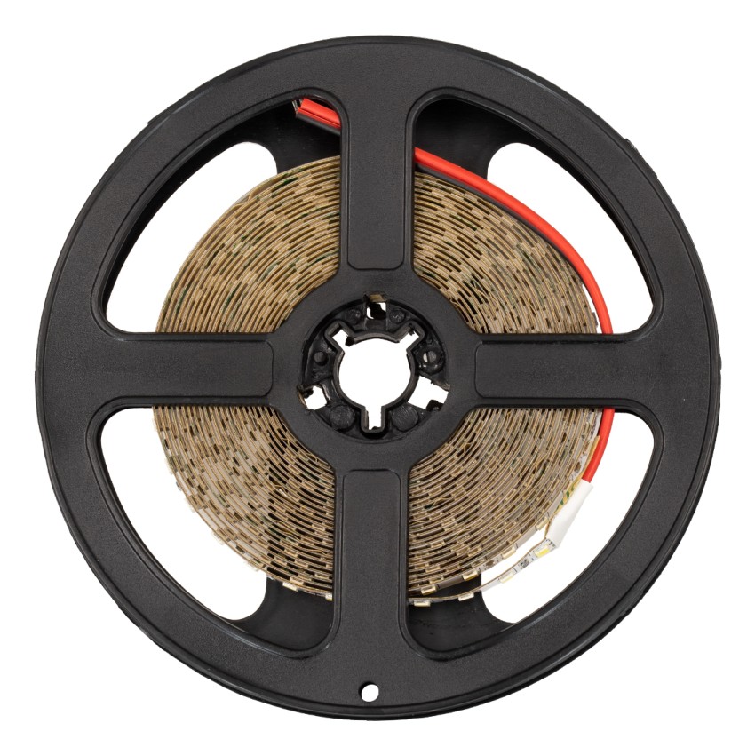 GLOBOSTAR® LUXA  Ταινία LED 8W/m 1040lm/m 120° DC 24V IP20 120 x SMD2835 Chip/m Ψυχρό Λευκό 6000K Dimmable - Μ500 x Π0.8 x Υ0.2cm - Ρολό 5 Μέτρων