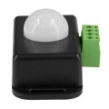 GLOBOSTAR® SENSORE  Ανιχνευτής PIR / Αισθητήρας Κίνησης 180° DC 12-24V 6A 144W Max IP20 - Μ7.6 x Π4.5 x Υ3.3cm