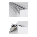 STAIR-PROFILE  Προφίλ Αλουμινίου - Βάση & Ψύκτρα Ταινίας LED με Λευκό Γαλακτερό Κάλυμμα - Χρήση σε Σκαλοπάτια - Πατητό Κάλυμμα - Ασημί - 3 Μέτρα - Μ300 x Π6 x Υ2.1cm