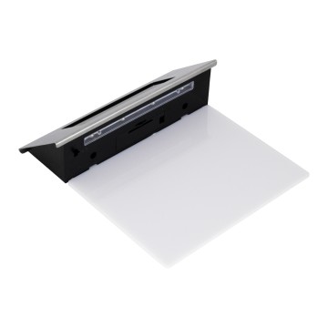 Αυτόνομο Ηλιακό Φωτιστικό LED SMD 1W 40lm με Ενσωματωμένη Μπαταρία 600mAh - Φωτοβολταϊκό Πάνελ με Αισθητήρα Ημέρας-Νύχτας για Αρίθμηση Διεύθυνσης Δρόμου Αδιάβροχο IP65 Ψυχρό Λευκό 6000K