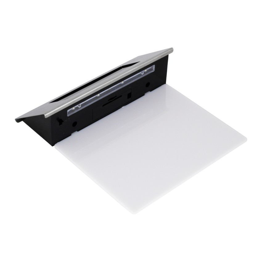 Αυτόνομο Ηλιακό Φωτιστικό LED SMD 1W 100lm με Ενσωματωμένη Μπαταρία 600mAh - Φωτοβολταϊκό Πάνελ με Αισθητήρα Ημέρας-Νύχτας για Αρίθμηση Διεύθυνσης Δρόμου Αδιάβροχο IP65 Ψυχρό Λευκό 6000K