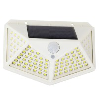 Αυτόνομο Ηλιακό Φωτιστικό LED SMD 10W 1000lm με Ενσωματωμένη Μπαταρία 1200mAh - Φωτοβολταϊκό Πάνελ με Αισθητήρα Ημέρας-Νύχτας και PIR Αισθητήρα Κίνησης Αδιάβροχο IP65 Ψυχρό Λευκό 6000K