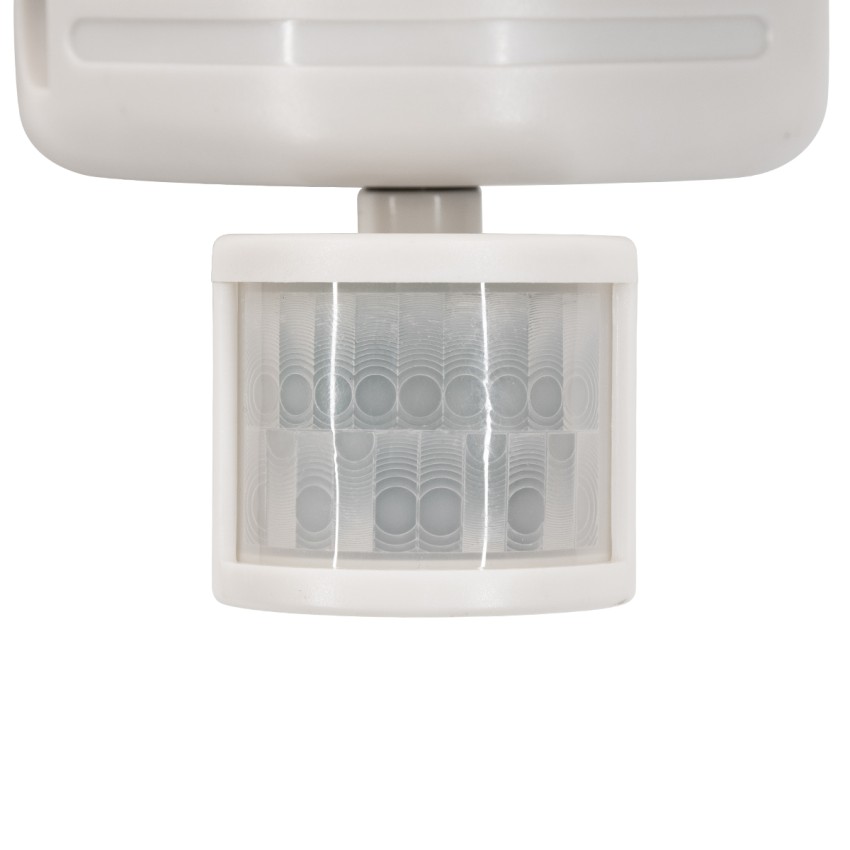 Λευκό Αυτόνομο Ηλιακό Φωτιστικό LED SMD 10W 150lm με Ενσωματωμένη Μπαταρία 1200mAh - Φωτοβολταϊκό Πάνελ με Αισθητήρα Ημέρας-Νύχτας και PIR Αισθητήρα Κίνησης Αδιάβροχο IP54 Ψυχρό Λευκό 6000K
