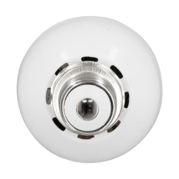 GLOBOSTAR® CANDLE  Λάμπα Κεράκι E14 C37 LED 5W 250lm 260° AC 220-240V IP20 Πορτοκαλί 2200K με Εφέ Φλόγας - Λευκό Γαλακτερό - Μ3.7 x Π3.7 x Υ10.4cm