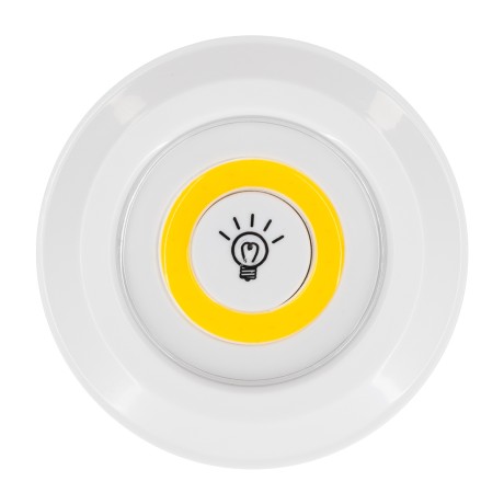 GLOBOSTAR® NEONSIGN  Διακοσμητικό Φωτιστικό Τοίχου Νυκτός με RF Ασύρματο Χειριστήριο LED 6W 540lm 120° DC 3.6V με 11xAAA Μπαταρίες IP20 Θερμό Λευκό 2700K Dimmable - Μ9 x Π2.3 x Υ9cm - Πακέτο 3 Τεμαχίων