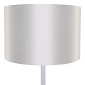 GLOBOSTAR® ASHLEY  Μοντέρνο Επιδαπέδιο Φωτιστικό με Ντουί 1 x E27 AC 220-240V IP20 - Λευκό & Μπεζ - Μ40 x Π40 x Υ145cm