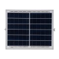 GLOBOSTAR® HERMES  Προβολέας με IR Ασύρματο Χειριστήριο LED 40W 2000lm 120° DC 5V με Φωτοβολταϊκό Panel 5V 6W & Επαναφορτιζόμενη Μπαταρία Li-ion 3.2V 5000mAh Αδιάβροχο IP66 Ψυχρό Λευκό 6000K Dimmable - Sanan SMD Chip - Μαύρο - Μ23 x Π19.5 x Υ5cm