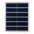 GLOBOSTAR® HERMES  Προβολέας με IR Ασύρματο Χειριστήριο LED 60W 3000lm 120° DC 5V με Φωτοβολταϊκό Panel 5V 12W & Επαναφορτιζόμενη Μπαταρία Li-ion 3.2V 10000mAh Αδιάβροχο IP66 Ψυχρό Λευκό 6000K Dimmable - Sanan SMD Chip - Μαύρο - Μ26.5 x Π22 x Υ6.5cm
