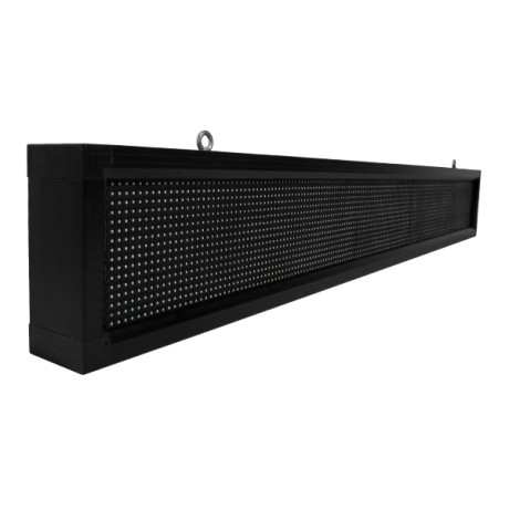 Κυλιόμενη Ψηφιακή Επιγραφή P10 LED SMD AC 220-240V με Wi-Fi - Αδιάβροχή IP54 - Μονής Όψης - Μ168 x Π9 x Υ24cm Κόκκινο