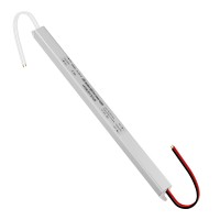 GLOBOSTAR® LUMISLIM  Τροφοδοτικό/Μετασχηματιστής PELV 60W 2.5A DC 24V IP20 - AC 220-240V σε DC 24V - Μ31 x Π1.8 x Υ1.8cm