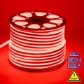 OVALE 120° Degree Neon Flex Epistar LED SMD 2835 1m 12W/m 120LED/m 1212lm/m 120° DC 24V Αδιάβροχη IP68 Κόκκινο Dimmable OVALE 120° Degree Neon Flex Epistar LED SMD 2835 1m 12W/m 120LED/m 1212lm/m 120° DC 24V Αδιάβροχη IP68 Κόκκινο Dimmable
