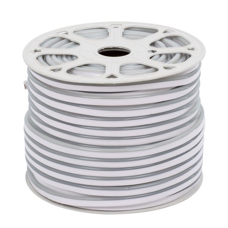 GLOBOSTAR® NEOVALE  Ταινία Neon Flex LED 12W/m 600lm/m 120° DC 220-240V Αδιάβροχο IP65 120 x SMD2835 Chip/m Κόκκινο Dimmable - Μ100 x Π0.8 x Υ1.6cm