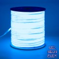 TUBE 360° Degree Neon Flex Epistar LED SMD 2835 1m 12W/m 120LED/m 1212lm/m 360° DC 230V Αδιάβροχη IP68 Μπλε Dimmable