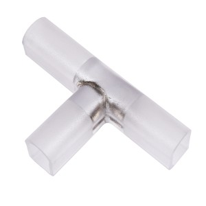Σύνδεσμος T για OVALE 120° Degree Neon Flex LED DC 24V & DC 230V 2 Pin Αδιάβροχος IP68