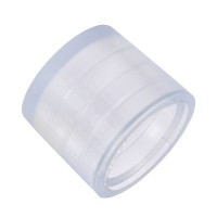 Τερματική Τάπα για TUBE 360° Degree Neon Flex LED DC 24V & DC 230V RGB Αδιάβροχη IP68