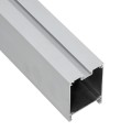SURFACEPENDANT-PROFILE  Προφίλ Αλουμινίου - Βάση & Ψύκτρα Ταινίας LED με Λευκό Γαλακτερό Κάλυμμα - Επιφανειακή & Κρεμαστή Χρήση - Πατητό Κάλυμμα - Ασημί - 3 Μέτρα - Μ300 x Π3.5 x Υ7.4cm