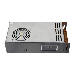 GLOBOSTAR® LUMIVOLT  Τροφοδοτικό/Μετασχηματιστής PELV 400W 16.6A DC 24V IP20 - AC 220-240V σε DC 24V / Ρυθμιζόμενo από DC 22.5V έως DC 25.5V - Μ20 x Π10 x Υ5cm