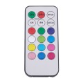 ΣΕΤ 3 Διακοσμητικών Realistic Κεριών με LED - Μπαταρίας & Ασύρματο Χειριστήριο IR Πολύχρωμα RGB Dimmable