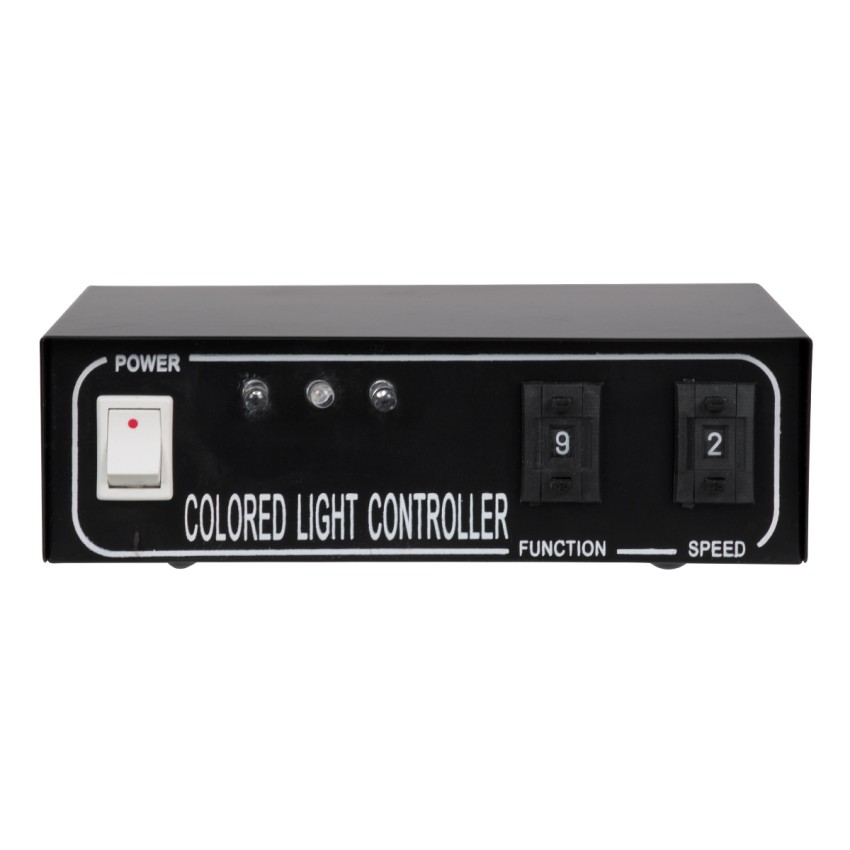 RGB Controller - Μεταλλάκτης Τροφοδοσίας AC/DC 230V IP20 για OVALE 120° Degree Neon Flex LED RGB 4 Pin Max 1500W - Έως 100 Μέτρα