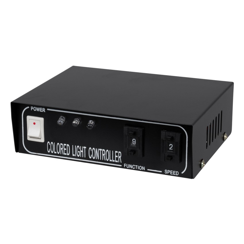 RGB Controller - Μεταλλάκτης Τροφοδοσίας AC/DC 230V IP20 για OVALE 120° Degree Neon Flex LED RGB 4 Pin Max 1500W - Έως 100 Μέτρα