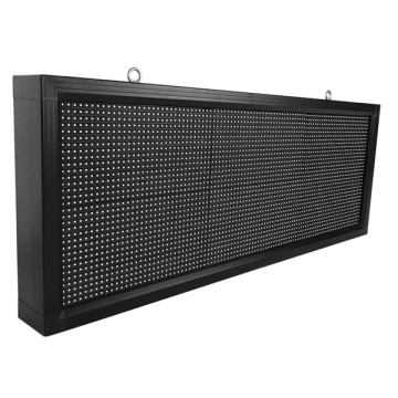 Κυλιόμενη Ψηφιακή Επιγραφή P10 LED SMD AC 220-240V με Wi-Fi - Αδιάβροχή IP54 - Μονής Όψης - Μ104 x Π9 x Υ40cm Πορτοκαλί