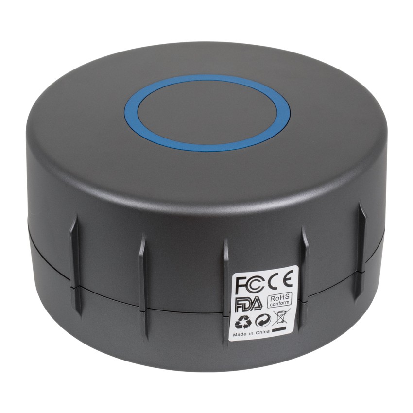 XL Διακοσμητικό Φωτιστικό Ειδικών Εφέ LASER NIGHT SKY AURORA GALAXY 3D LED 10W AC 230V - Πρίζα Schuko και Ασύρματο Χειριστήριο RF 2.4Ghz Πολύχρωμo RGB Dimmable