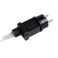 Διακοσμητική Γιρλάντα 33 Μέτρα με Controller 8 Προγραμμάτων Εναλλαγών Φωτισμού - Επεκτεινόμενη 300 LED 3.6W AC 230V με Διάφανο Καλώδιο & Πρίζα Schuko Αδιάβροχη IP44 Θερμό Λευκό 3000K Μ33m