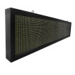 GLOBOSTAR® DISPLAY  Κυλιόμενη Ψηφιακή Επιγραφή 160x32cm P10 Μονής Όψης LED AC 220-240V Αδιάβροχο IP65 Ψυχρό Λευκό 6000K - WiFi Control μέσω FK APP - Αισθητήρας Θερμοκρασίας & Υγρασίας - Μ168 x Π9 x Υ40cm