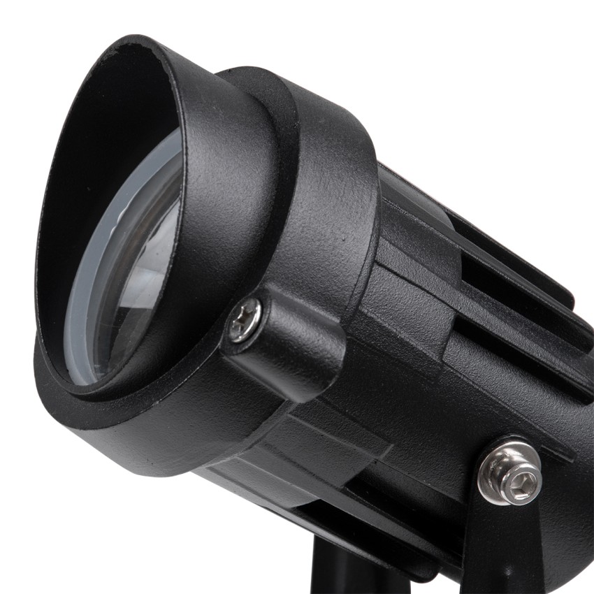 Προβολάκι Κήπου Καρφωτό - Δαπέδου COB LED 10W 1000lm 35° AC 230V με Smart App & Ασύρματο Χειριστήριο IR Αδιάβροχο IP67 Πολύχρωμο RGB Dimmable