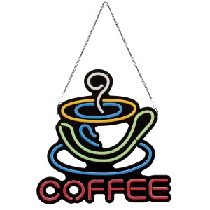 Φωτιστικό Ταμπέλα Φωτεινή Επιγραφή NEON LED Σήμανσης COFFEE 30W AC 230V με Διακόπτη On/Off Λευκό - Γαλάζιο - Κίτρινο - Πράσινο - Κόκκινο Φωτιστικό Ταμπέλα Φωτεινή Επιγραφή NEON LED Σήμανσης COFFEE 30W AC 230V με Διακόπτη On/Off Λευκό - Γαλάζιο - Κίτρινο - Πράσινο - Κόκκινο