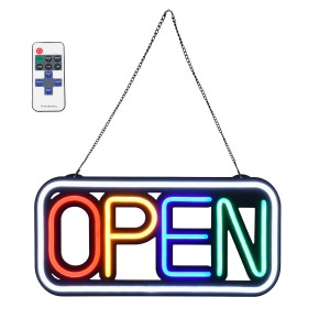 Φωτιστικό Ταμπέλα Φωτεινή Επιγραφή NEON LED Σήμανσης Animated Square OPEN 30W AC 230V με Διακόπτη On/Off και Ασύρματο Χειριστήριο IR Λευκό - Κόκκινο - Πράσινο - Κίτρινο - Γαλάζιο Φωτιστικό Ταμπέλα Φωτεινή Επιγραφή NEON LED Σήμανσης Animated Square OPEN 30W AC 230V με Διακόπτη On/Off και Ασύρματο Χειριστήριο IR Λευκό - Κόκκινο - Πράσινο - Κίτρινο - Γαλάζιο