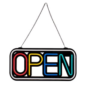 Φωτιστικό Ταμπέλα Φωτεινή Επιγραφή NEON LED Σήμανσης Animated Square OPEN 30W AC 230V με Διακόπτη On/Off και Ασύρματο Χειριστήριο IR Λευκό - Κόκκινο - Πράσινο - Κίτρινο - Γαλάζιο Φωτιστικό Ταμπέλα Φωτεινή Επιγραφή NEON LED Σήμανσης Animated Square OPEN 30W AC 230V με Διακόπτη On/Off και Ασύρματο Χειριστήριο IR Λευκό - Κόκκινο - Πράσινο - Κίτρινο - Γαλάζιο