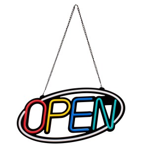 Φωτιστικό Ταμπέλα Φωτεινή Επιγραφή NEON LED Σήμανσης Animated Ovale OPEN 30W AC 230V με Διακόπτη On/Off και Ασύρματο Χειριστήριο IR Λευκό - Κόκκινο - Πράσινο - Κίτρινο - Γαλάζιο Φωτιστικό Ταμπέλα Φωτεινή Επιγραφή NEON LED Σήμανσης Animated Ovale OPEN 30W AC 230V με Διακόπτη On/Off και Ασύρματο Χειριστήριο IR Λευκό - Κόκκινο - Πράσινο - Κίτρινο - Γαλάζιο