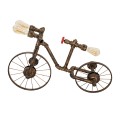GLOBOSTAR® SWIFTWALKER  Vintage Φωτιστικό Τοίχου - Απλίκα με Ντουί 3 x E27 AC 220-240V IP20 - Χάλκινο - Μ85 x Π29.5 x Υ55cm