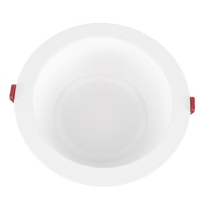 Χωνευτό LED Panel Downlight Φ22cm 42W 5040lm 60° AC 220-240V IP20 Φ22 x Υ9.5cm Φυσικό Λευκό 4500K - OSRAM LED CHIP TECHNOLOGY