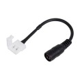 Ταχυσύνδεσμος Τροφοδοσίας IP20 - Strip To Power Connector 5.5*2.1 για Ένωση 1 x Μονόχρωμη Ταινία LED Πλάτους 10mm